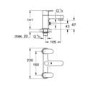 Grohe Eurosmart Cosmopolitan Bath Shower Mixer Tap