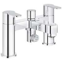 Grohe BauEdge Chrome Bath Shower Mixer Tap
