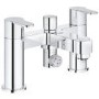 Grohe BauEdge Chrome Bath Shower Mixer Tap