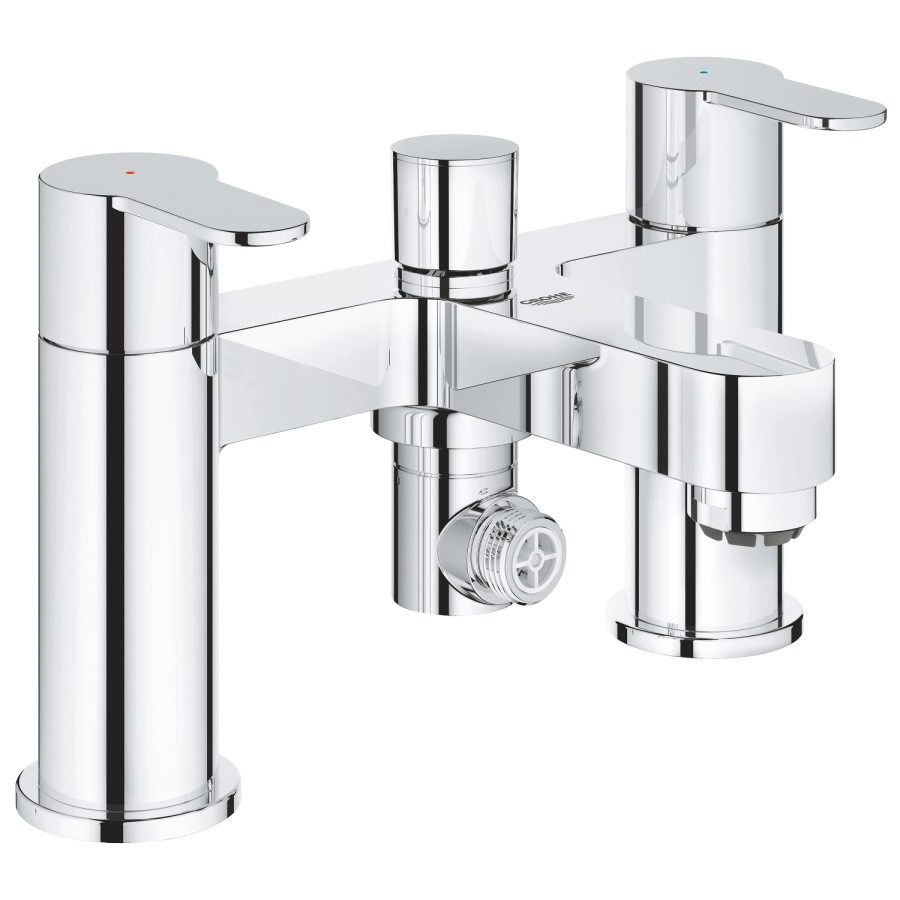 Grohe BauEdge Chrome Bath Shower Mixer Tap