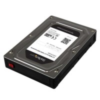 StarTech.com 2.5 to 3.5 SATA Aluminum Hard Drive Adapter Enclosure with SSD / HDD Height up to 12. StarTech.com 2.5 to 3.5 SATA Aluminum Hard Drive Adapter Enclosure with SSD / HDD Height up to 12.