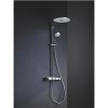 Grohe 310 Duo Smart Control Mixer Bar Shower with Round Overhead &amp; Handset