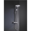 Grohe 310 Duo Smart Control Mixer Bar Shower with Round Overhead &amp; Handset