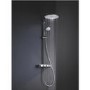 GRADE A1 - Grohe Round Rainshower SmartControl 310 DUO Shower System - Moon White