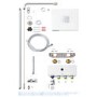 Grohe 310 Duo Smart Control Mixer Bar Shower with Round Overhead & Handset