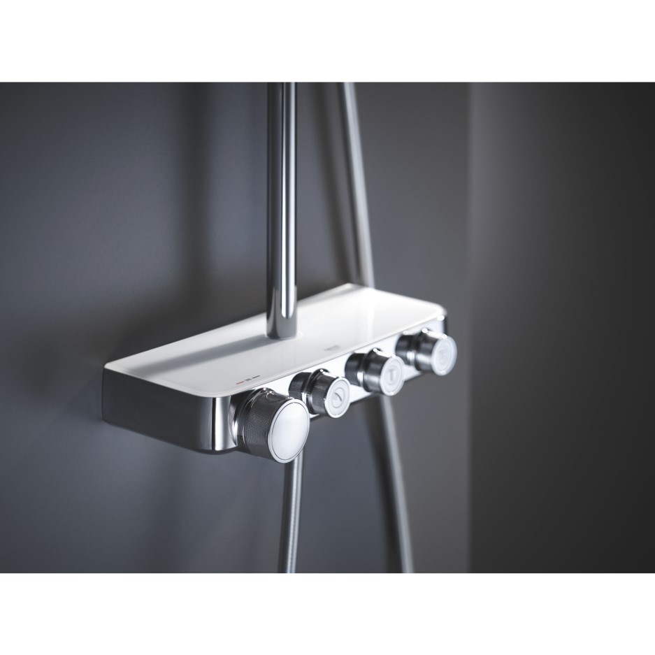 Grohe Square Euphoria SmartControl 310 Cube DUO Shower System Moon