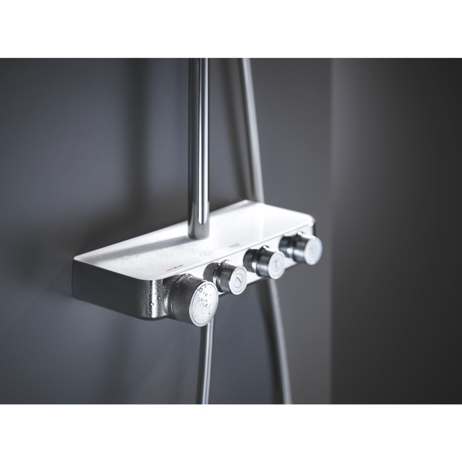 Grohe Euphoria Smart Control 310 Mixer Shower with Overhead & Pencil Handset