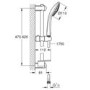 GROHE Euphoria 110 Champagne Set with Shower Rail - 27232001