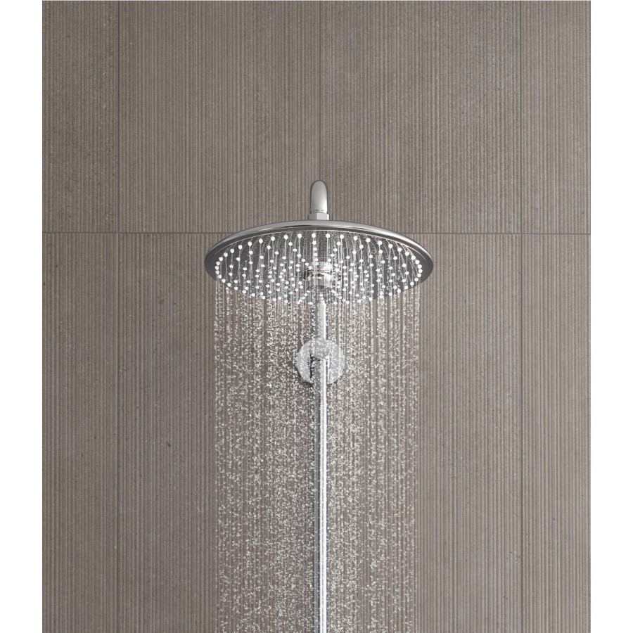 Chrome Thermostatic Mixer Shower System - Grohe Vitalio Joy