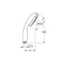 Grohe New Tempesta 100 Shower Handset with 3 Spray Patterns - 28261001
