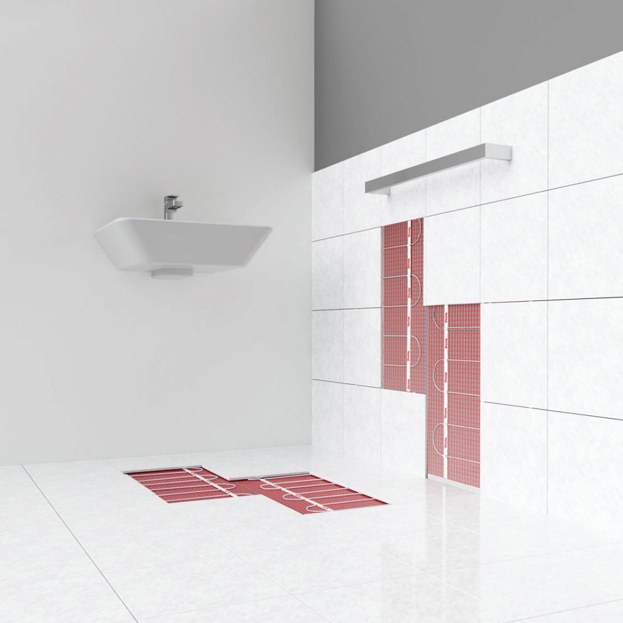 400W Wall Heating StickyMat 3D at 2m² 200W/m² - Warmup