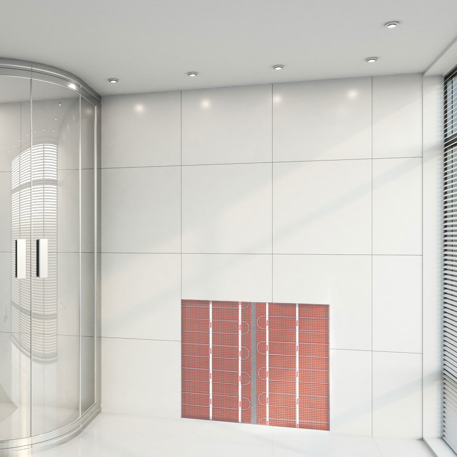 400W Wall Heating StickyMat 3D at 2m² 200W/m² - Warmup