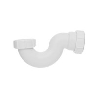 1.5" 19mm Water Seal Multifit Outlet Low Level Shallow Bath Trap - Wirquin