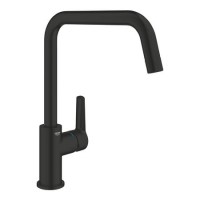 Grohe Quickfix Start Single Lever Monobloc Kitchen Mixer Tap - Black Grohe Quickfix Start Single Lever Monobloc Kitchen Mixer Tap - Black