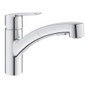 30531001 Grohe Start Quick Fix Single Lever Pull Out Monobloc Kitchen Mixer Tap - Chrome