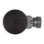 ONLY OPENED - 90mm Black Fast Flow Shower Waste - Wirquin