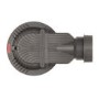 ONLY OPENED - 90mm Black Fast Flow Shower Waste - Wirquin