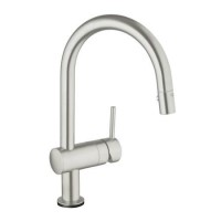 ONLY OPENED - Minta Touch Electronic Single Lever Kitchen Mixer Tap - SuperSteel