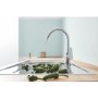 ONLY OPENED - Grohe BauEdge Single Lever Monobloc Mixer Kitchen Tap- Chrome