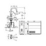 Grohe Chrome C-Spout Blue Home Duo Starter Kit with Pull out Spray