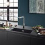 Grohe Chrome Single Lever Smart Control Pull Out Spray Kitchen Tap