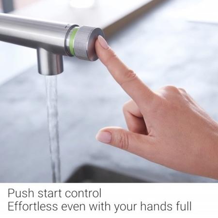 Grohe Chrome Single Lever Smart Control Pull Out Spray Kitchen Tap