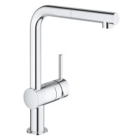ONLY OPENED - Grohe Minta Chrome Single Lever Pull Out Monobloc Kitchen Sink Mixer Tap ONLY OPENED - Grohe Minta Chrome Single Lever Pull Out Monobloc Kitchen Sink Mixer Tap