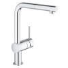 Box Opened Grohe Minta Chrome Single Lever Pull Out Kitchen Mixer Tap