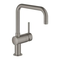 ONLY OPENED - Grohe Minta Single Lever Mixer Tap U-Spout - Graphite