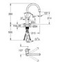 GRADE A1 - Box Opened Grohe Concetto Chrome Pull Out Spray Single Lever Mixer Kitchen Tap