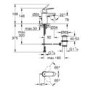 GRADE A1 - Grohe Eurosmart Cosmopolitan Basin Mixer Tap with Pop-up Waste - 32825000