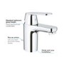 GRADE A1 - Grohe Eurosmart Cosmopolitan Basin Mixer Tap with Pop-up Waste - 32825000