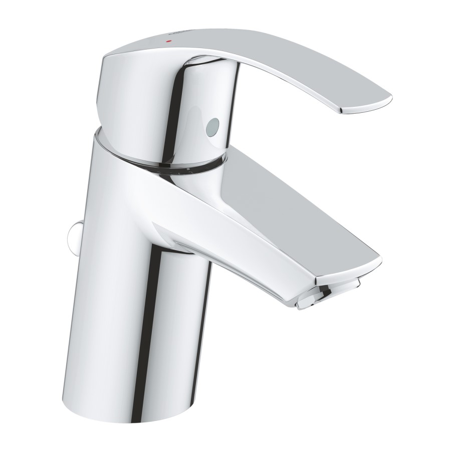 GRADE A1 - Grohe Eurosmart Basin Mixer Tap with Pop-up Waste - 33265002