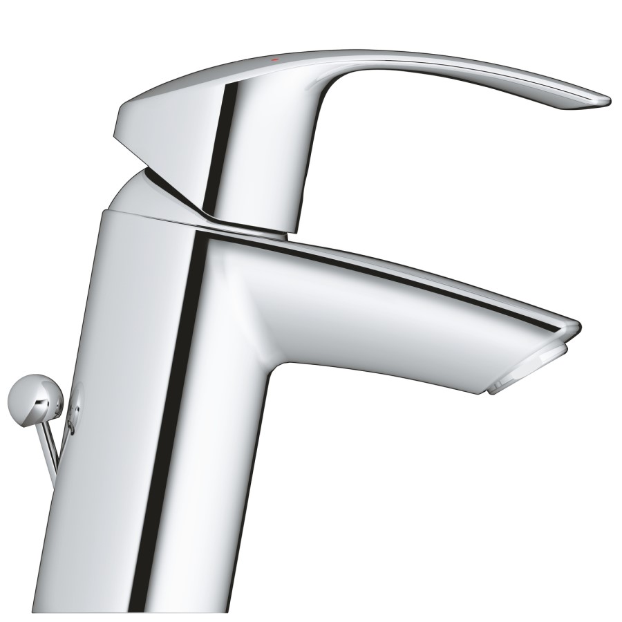 GRADE A1 - Grohe Eurosmart Basin Mixer Tap with Pop-up Waste - 33265002