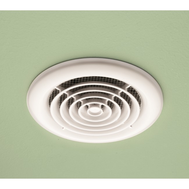 HIB Turbo White Bathroom Inline Extractor Fan - Better Bathrooms