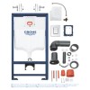 GRADE A2 - Grohe Rapid SL 1.13m 3 in 1 Set Support Frame for Wall Hung WC - 38772001