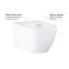 Wall Hung Rimless Toilet with Soft Close Seat - Grohe Euro