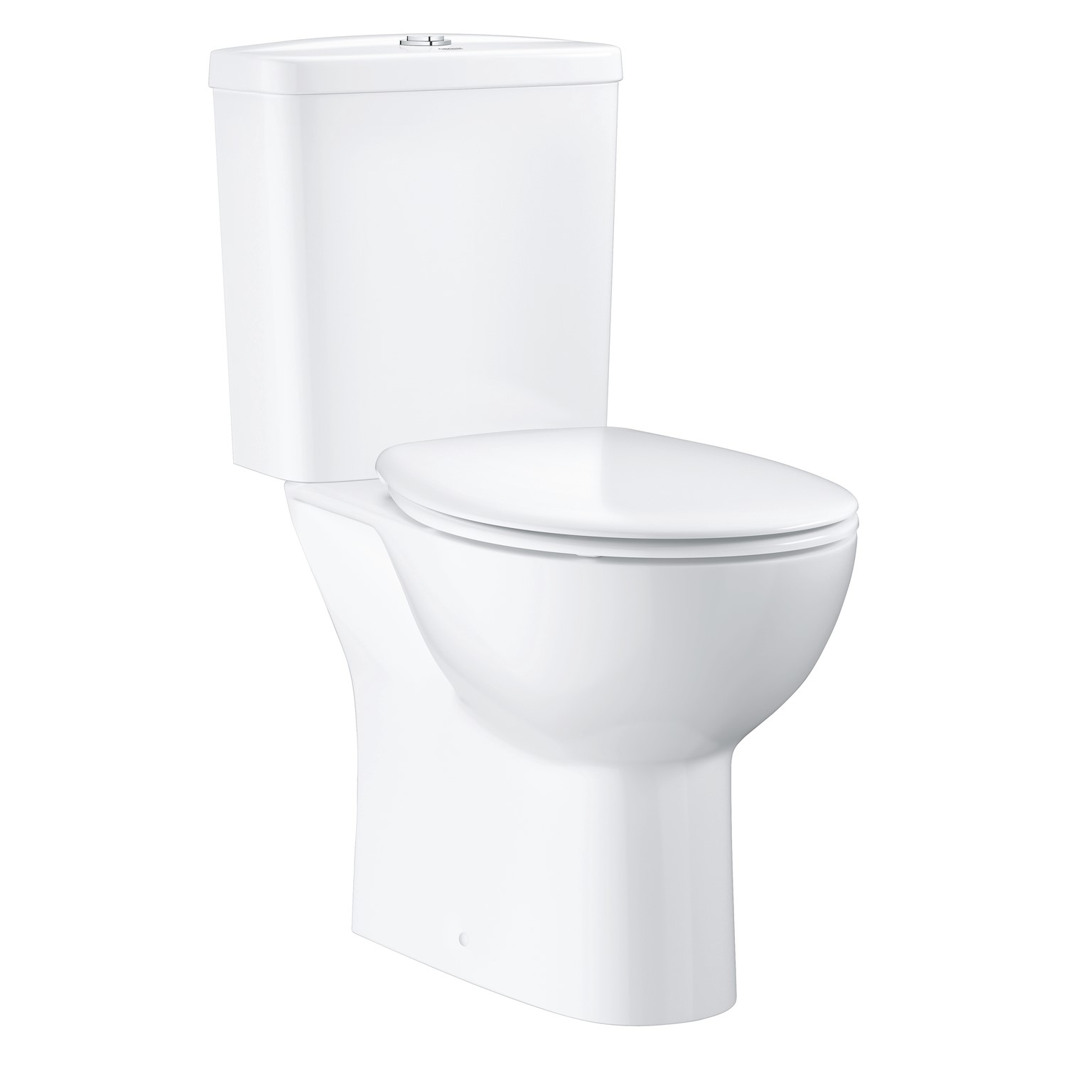 Grohe Close Coupled Rimless Toilet With Soft Close Seat Bau Closed Back 39604000 - Image 2