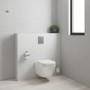 Grohe Euro Solido Wall Hung Rimless Toilet with Concealed Cistern Frame and Flush Plate