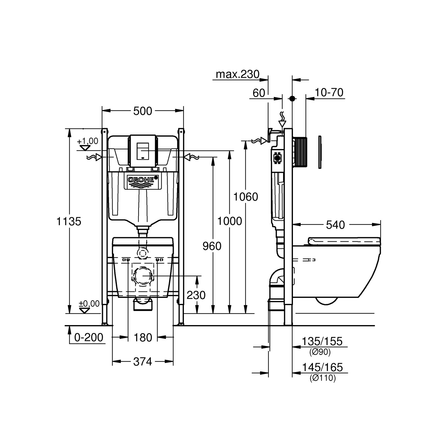 Стандартные размеры подвесного унитаза. Grohe solido Compact 39535000. Grohe solido Compact 39117000. Grohe solido Compact. Унитаз с инсталляцией подвесной Grohe LIXIL solido 37452000 с горизонтальным выпуском.