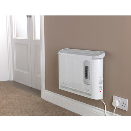 Dimplex 402TSF 2Kw Convector Heater Wall mountable with Turbo Mode and Thermostat for Medium Sized Rooms 