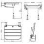 Wooden Fold up shower seat