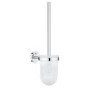 GRADE A1 - Grohe BauCosmopolitan Toilet Brush Set