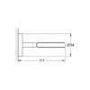 Grohe BauCosmopolitan Wall Mount Glass/Soap Dish Holder