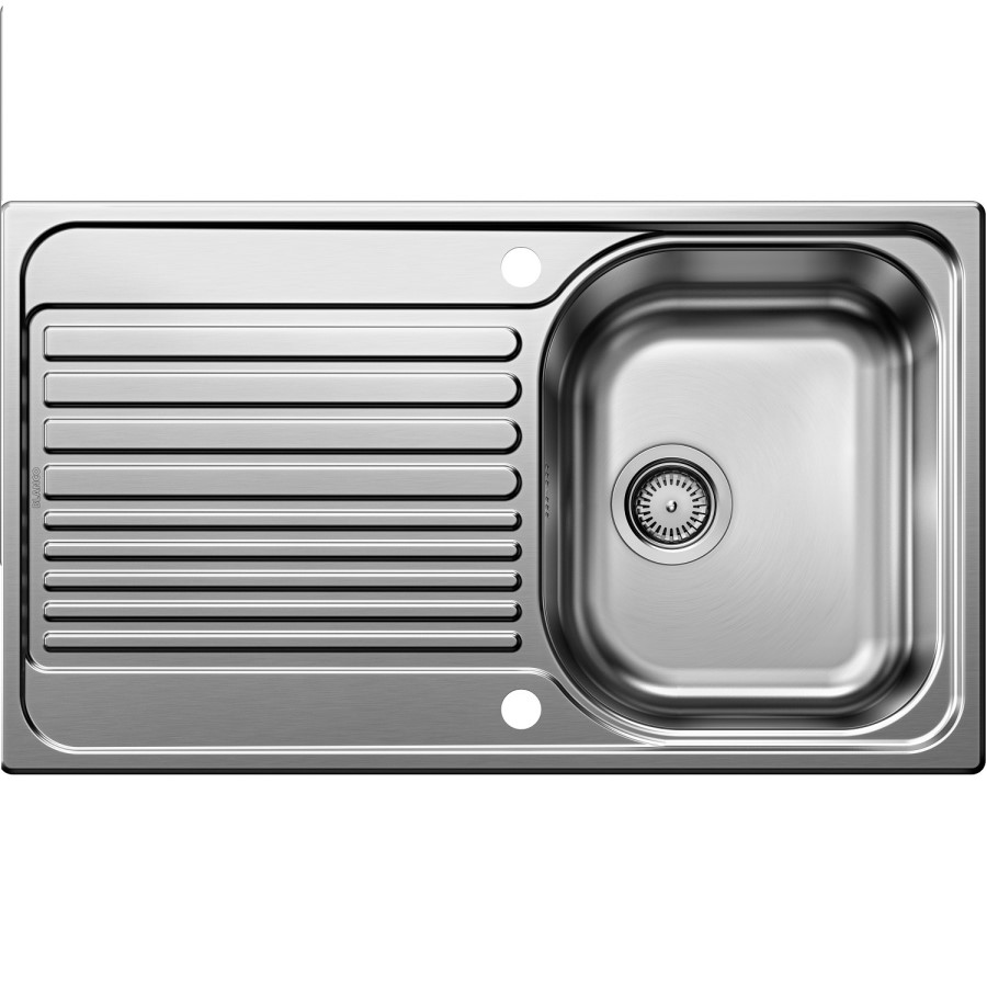 Blanco Tipo 45-S Single Bowl Inset Chrome Stainless Steel Kitchen Sink