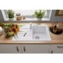 Blanco Legra 45 S Single Bowl Inset Composite White Kitchen Sink