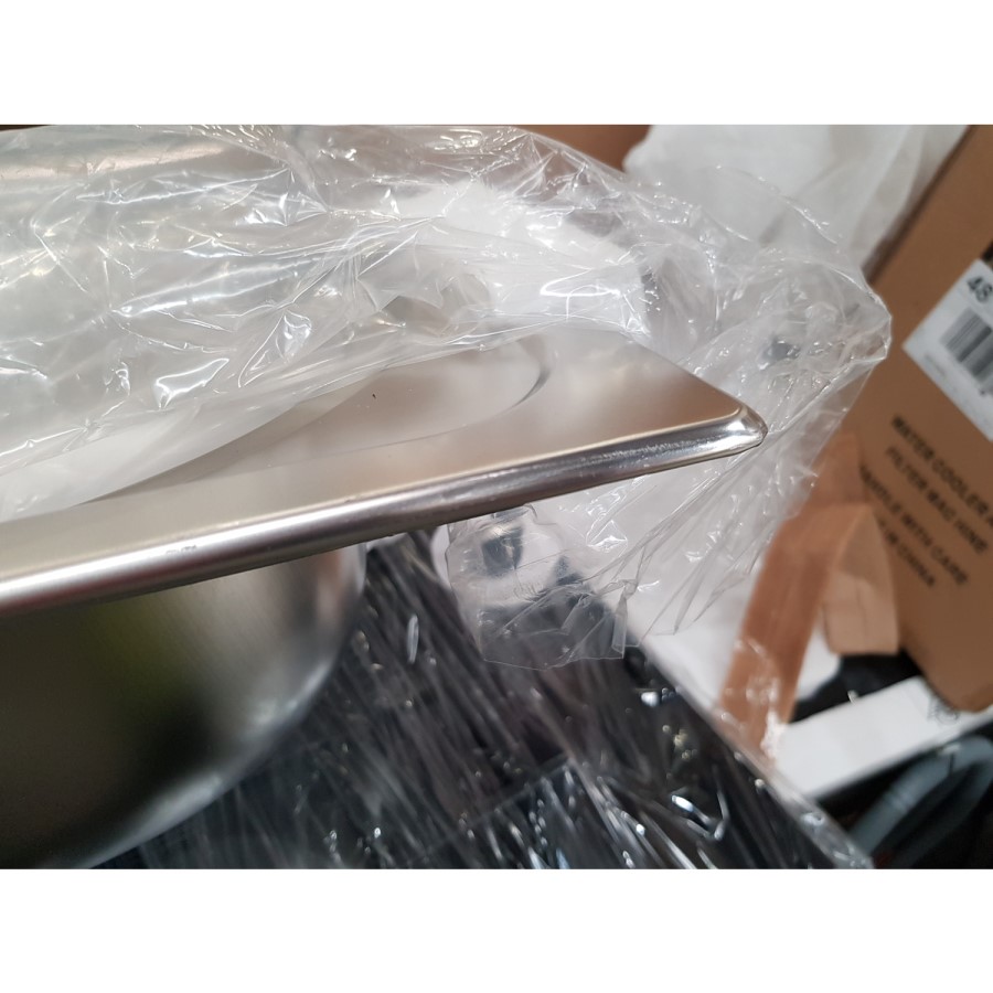 GRADE A2 - CDA KA20SS Compact 1 Bowl Stainless Steel Sink