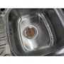 GRADE A2 - Taylor & Moore Single Bowl with Drainer Stainless Steel Reversible Kitchen Sink