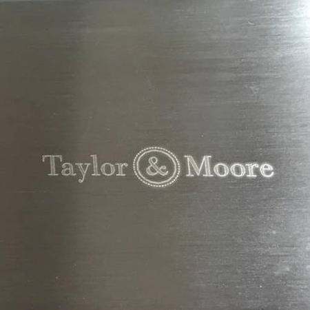 GRADE A2 - Taylor & Moore Single Bowl with Drainer Stainless Steel Reversible Kitchen Sink