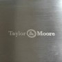GRADE A2 - Taylor & Moore Single Bowl with Drainer Stainless Steel Reversible Kitchen Sink